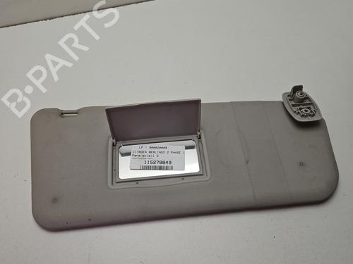 Used Right sun visor CITROËN BERLINGO MULTISPACE (B9) 1.6 HDi 110 (109 hp) 30353202