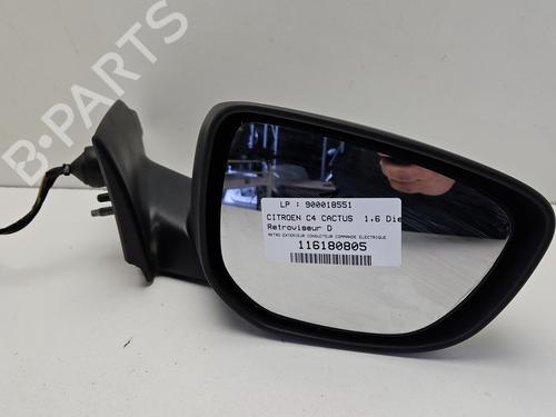 Retrovisor direito CITROËN C4 CACTUS 1.6 BlueHDi 100 (99 hp) 30702421