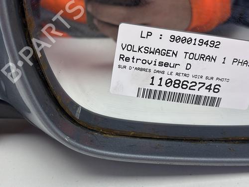 Right mirror VW TOURAN (1T1, 1T2) 1.9 TDI | BP29411829C27 