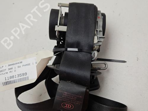 Used Front right seatbelt PEUGEOT 308 SW I (4E_, 4H_) 1.6 HDi (109 hp) 31288381