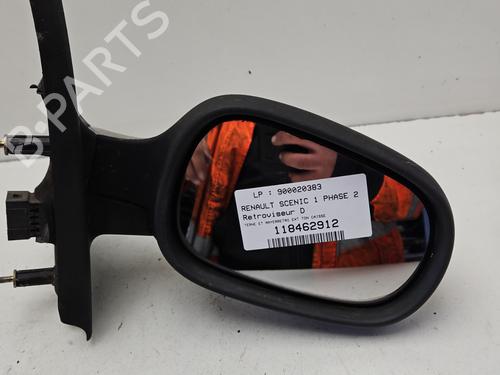 Used Right mirror RENAULT SCÉNIC I MPV (JA0/1_, FA0_) 1.9 dCi (JA05, JA1F) (102 hp) 31321486