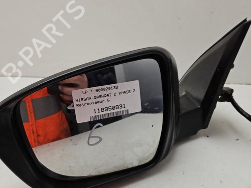 Ryggespeil venstre NISSAN QASHQAI II (J11, J11_) 1.6 DIG-T (163 hp) 31637457