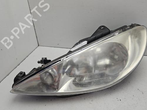 Used Left headlight Left headlight PEUGEOT 206 Hatchback (2A/C) 1.4 HDi eco 70 (68 hp) 39664715 39664715