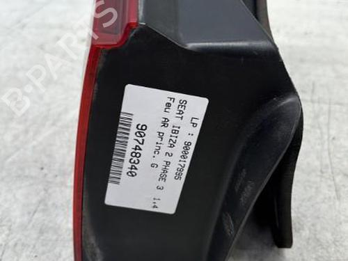 Used Left taillight SEAT IBIZA II (6K1) 1.4 i (60 hp) 29369427