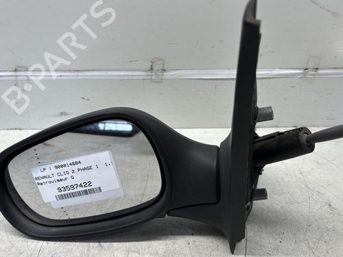 Used Left mirror RENAULT CLIO II (BB_, CB_) 1.2 (BB0A, BB0F, BB10, BB1K, BB28, BB2D, BB2H, CB0A,... (58 hp) 29369095