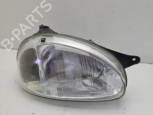 Lyskaster høyre Lyskaster høyre OPEL CORSA B (S93) 1.2 i (F08, F68, M68) (45 hp) 34629087 34629087