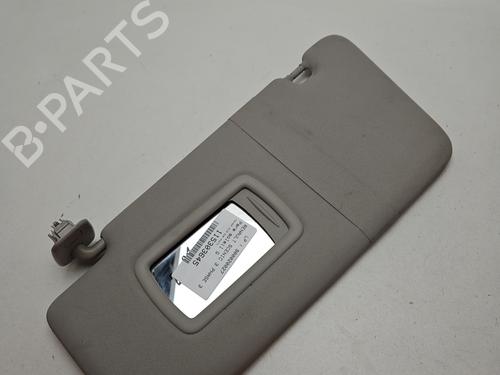 Used Left sun visor RENAULT SCÉNIC III (JZ0/1_) 1.5 dCi (JZ02, JZ0R) (95 hp) 30307061