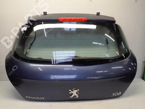 Used Tailgate PEUGEOT 308 I (4A_, 4C_) 1.6 HDi (109 hp) 29370354