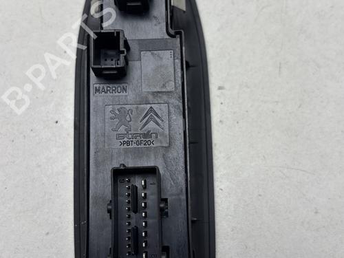Left front window switch PEUGEOT 208 I (CA_, CC_) 1.2 VTI 82 | BP30198698I27