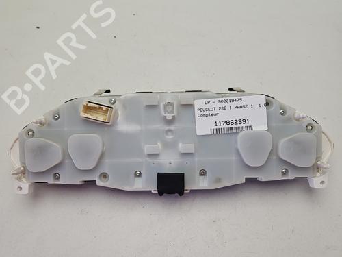Instrument cluster PEUGEOT 208 I (CA_, CC_) 1.6 HDi | BP30936994C47