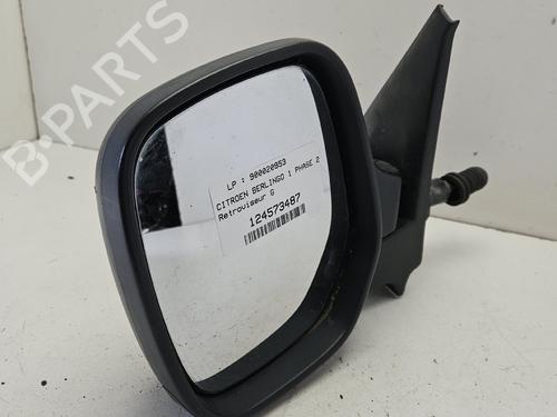 Used Left mirror Left mirror CITROËN BERLINGO / BERLINGO FIRST Box Body/MPV (M_) 1.9 D 70 (MBWJZ, MCWJZ) (69 hp) 34723930 34723930