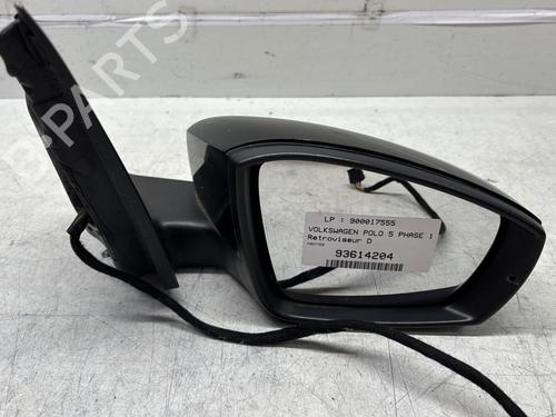 Right mirror VW POLO V (6R1, 6C1) 1.6 TDI | BP29366967C27 