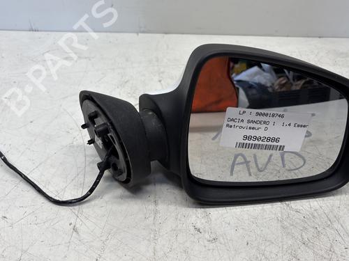 Retrovisor derecho DACIA SANDERO 1.4 (BS0C, BS0A, BS0G, BS1F, BS0E) (75 hp) 29364088