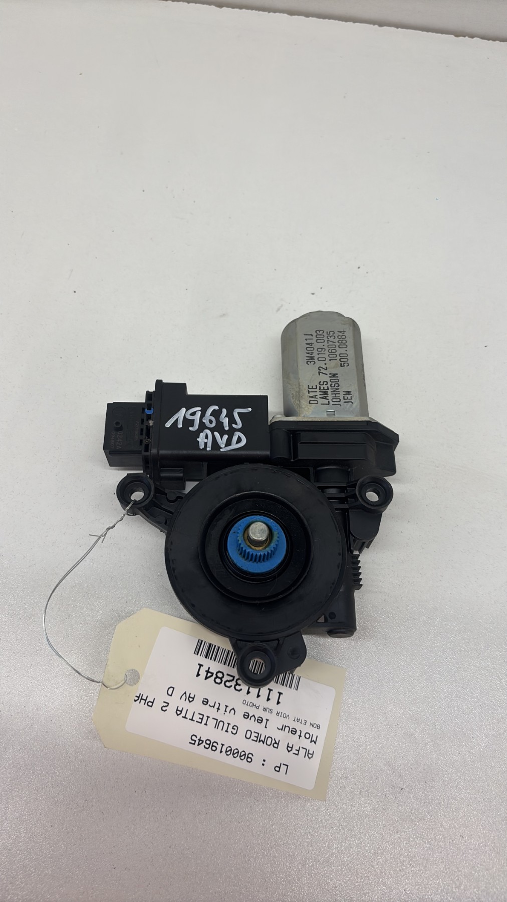 Right front window motor ALFA ROMEO GIULIETTA (940_) 2.0 JTDM (940 ...