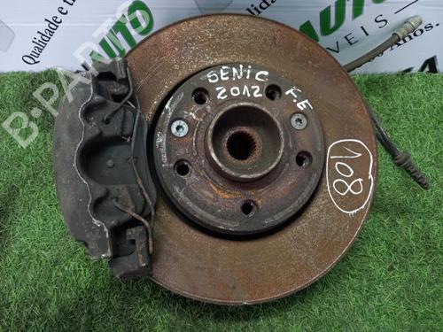 Left front steering knuckle RENAULT SCÉNIC III (JZ0/1_) 1.5 dCi | BP29769032M25