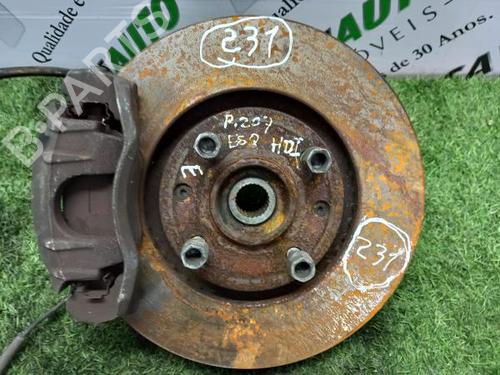 Left front steering knuckle PEUGEOT 207 (WA_, WC_) 1.4 HDi | BP29769111M25 
