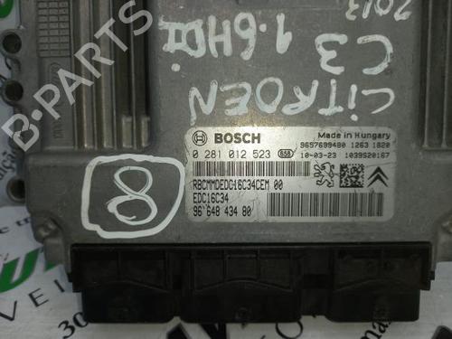 Engine control unit (ECU) CITROËN C3 II (SC_) 1.6 HDi | BP29769253M57 