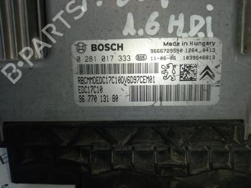 Engine control unit (ECU) PEUGEOT 207 (WA_, WC_) 1.4 HDi | BP29769255M57