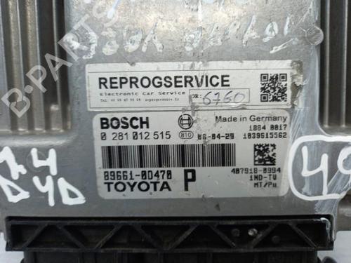 Engine control unit (ECU) TOYOTA YARIS (_P9_) 1.4 D-4D (NLP90_, NLP90R) | BP29769301M57