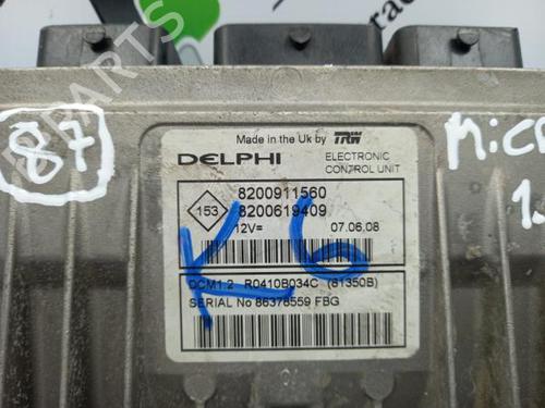 Engine control unit (ECU) NISSAN MICRA III (K12) 1.5 dCi | BP29769367M57 