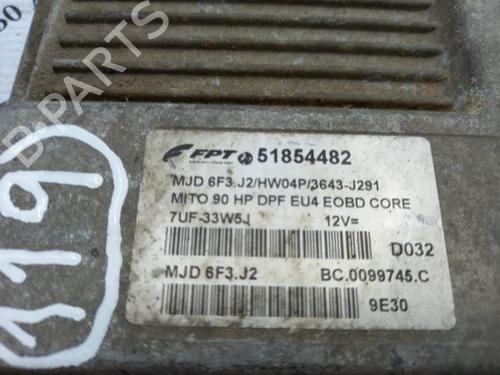 Engine control unit (ECU) ALFA ROMEO MITO (955_) 1.3 MultiJet (955AXH1B, 955AXT1A) | BP29769388M57 