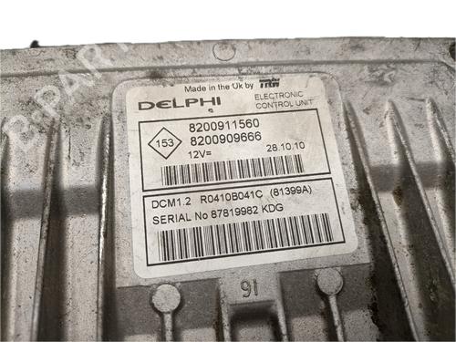 Engine control unit (ECU) RENAULT KANGOO (KC0/1_) 1.5 dCi | BP29771952M57