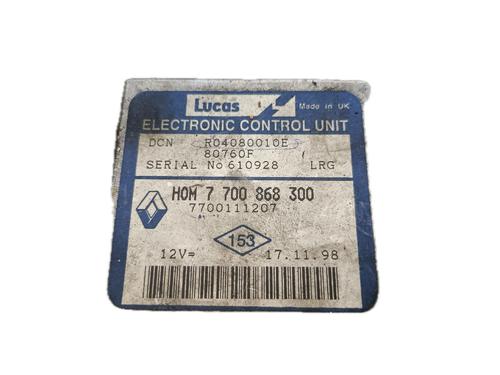 Engine control unit (ECU) RENAULT KANGOO (KC0/1_) 1.9 dCi 4x4 | BP29771971M57