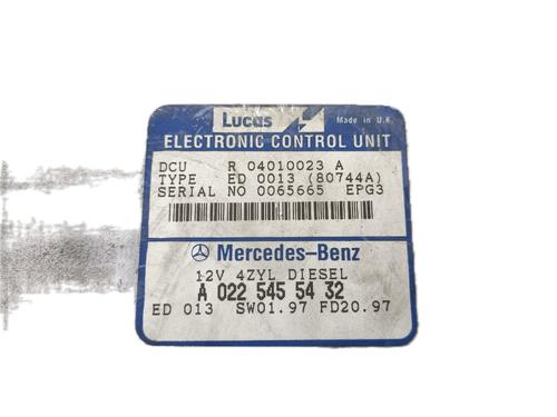 Engine control unit (ECU) MERCEDES-BENZ E-CLASS (W210) E 200 CDI (210.007) | BP29772015M57