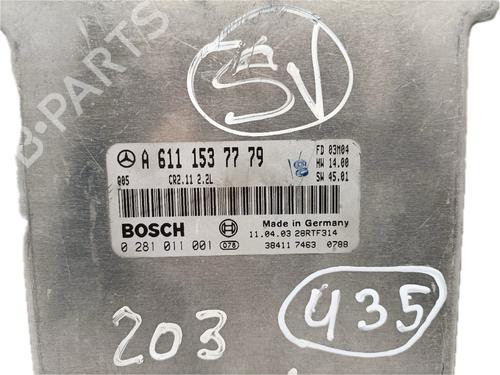Engine control unit (ECU) MERCEDES-BENZ C-CLASS (W203) C 270 CDI (203.016) | BP29772415M57 