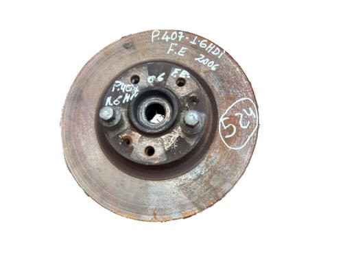 Used Left front steering knuckle PEUGEOT 407 (6D_) 1.6 HDi 110 (6D9HZC, 6D9HYC) (109 hp) 29772582