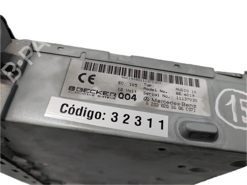 Sistema audio MERCEDES-BENZ C-CLASS (W203) C 220 CDI (203.006) | BP29773198E6 