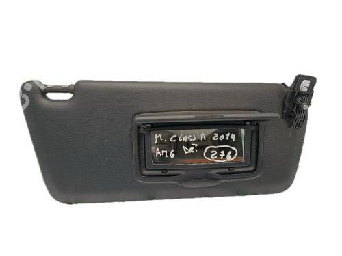 Used Right sun visor MERCEDES-BENZ A-CLASS (W176) A 180 CDI / d (176.012) (109 hp) 29773471