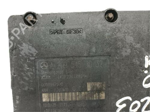 ABS pump MERCEDES-BENZ C-CLASS (W203) C 270 CDI (203.016) | BP29774201M43 