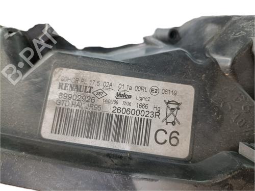 Scheinwerfer links RENAULT SCÉNIC III (JZ0/1_) 1.5 dCi | BP29775049C28 
