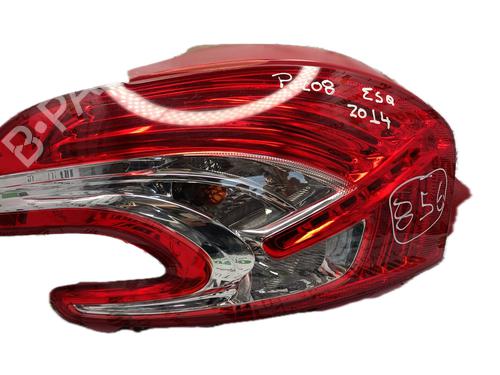 Used Left taillight PEUGEOT 208 I (CA_, CC_) 1.4 HDi (68 hp) 29775538