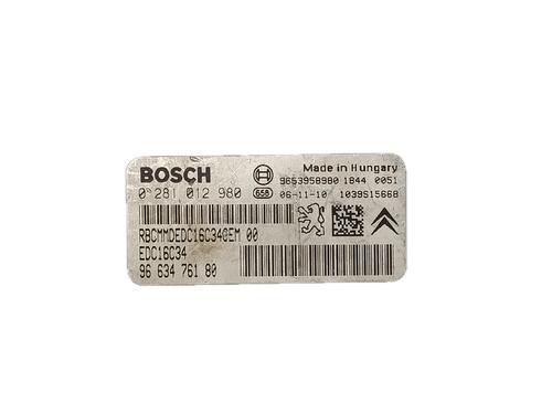 Engine control unit (ECU) CITROËN C4 I (LC_) 1.6 HDi | BP29776094M57 