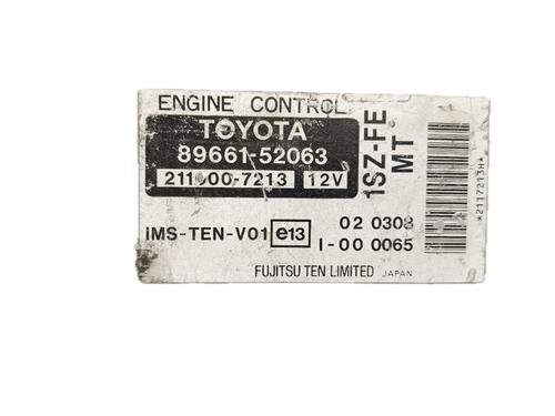 Engine control unit (ECU) TOYOTA YARIS (_P1_) 1.0 (SCP10_, SCP10R) | BP29776100M57 