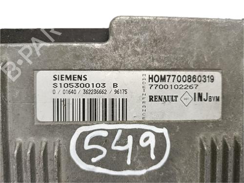 Motorstyringsenhet RENAULT MEGANE I (BA0/1_) 1.6 e (BA0F, BA0S) | BP29776188M57