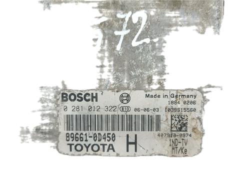 Engine control unit (ECU) TOYOTA YARIS (_P9_) 1.4 D-4D (NLP90_, NLP90R) | BP29776951M57 