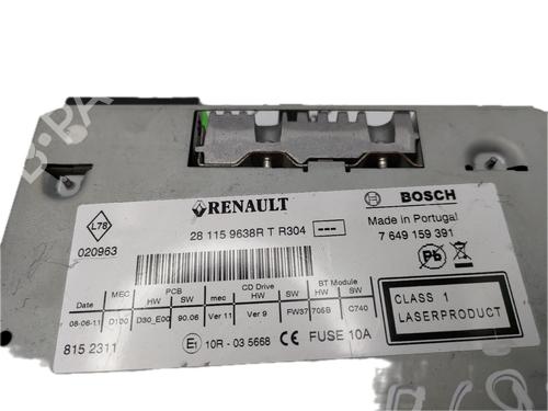 Radio RENAULT SCÉNIC III (JZ0/1_) 1.5 dCi | BP29777573E6 