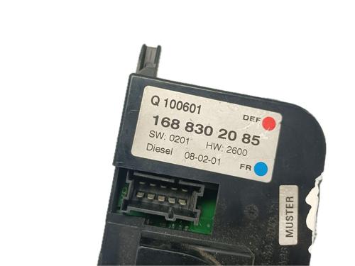 Commande Chauffage MERCEDES-BENZ A-CLASS (W168) A 170 CDI (168.008) | BP29777924I5