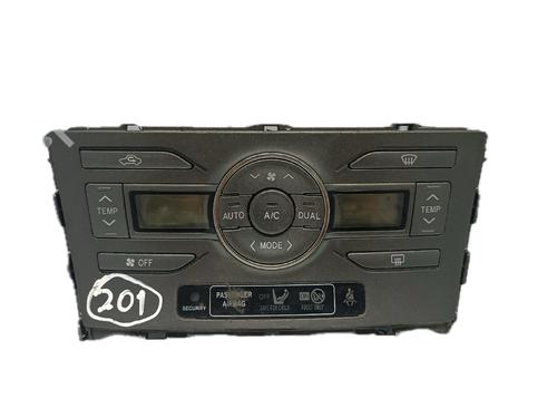 Airco bedieningspaneel TOYOTA AURIS (_E15_) 1.4 D-4D (NDE150_, NDE150R) (90 hp) 29777925
