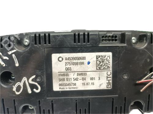 Climate control SMART FORFOUR Hatchback (453) 1.0 (453.041) | BP29777936I5