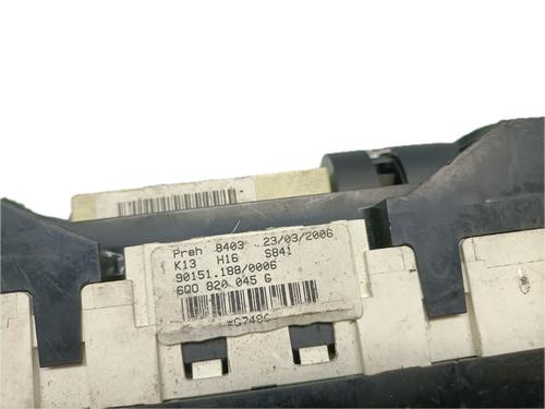 Airco bedieningspaneel VW POLO IV (9N_, 9A_) 1.4 TDI | BP29778001I5 
