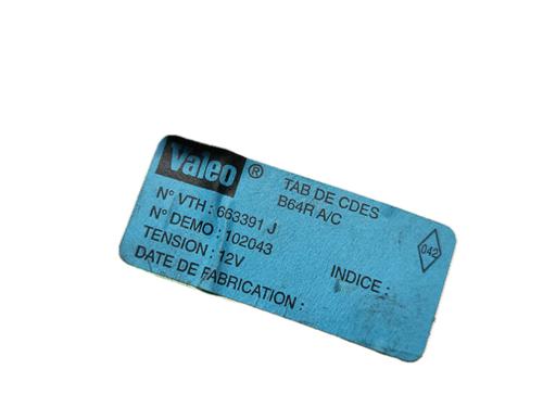 AC Styreenhet / Manøvreringsenhet RENAULT MEGANE I (BA0/1_) 1.9 D | BP29778049I5 