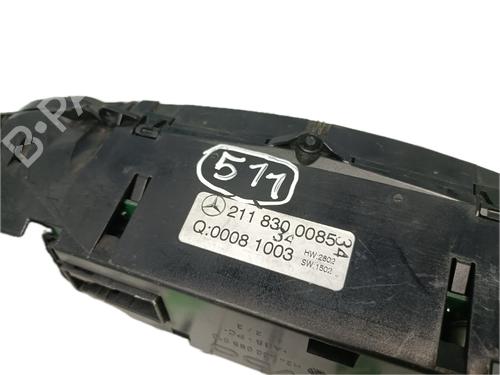 Klimabedienteil MERCEDES-BENZ E-CLASS (W211) E 220 CDI | BP29778279I5 