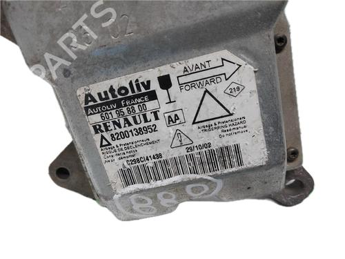 Kollisjonspute styreenhet RENAULT LAGUNA II (BG0/1_) 1.9 dCi | BP29778941M53