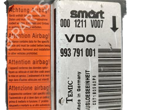 Calculateur Airbags SMART CITY-COUPE (450) 0.8 CDI (S1CLC1, 450.300, 450.301, 450.302, 450.303,... | BP29779036M53