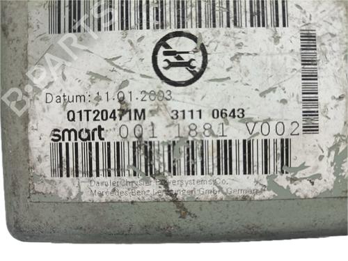 ECU airbags SMART FORTWO Coupe (451) 0.8 CDi (451.301) | BP29779055M53