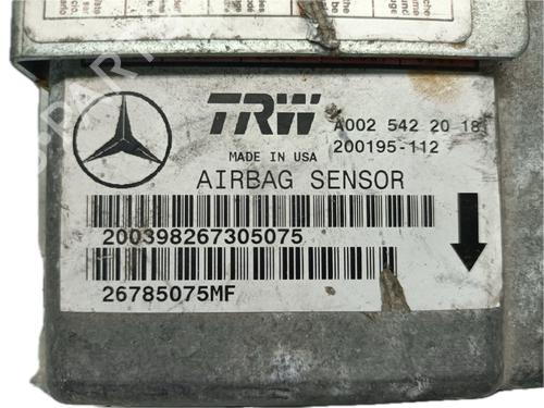 ECU airbags MERCEDES-BENZ M-CLASS (W163) ML 270 CDI (163.113) | BP29779109M53